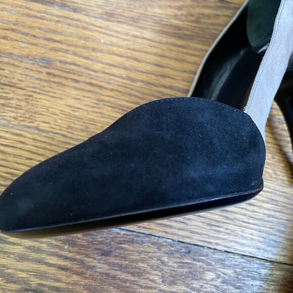 Miu Miu Two-Tone Suede and Patent Leather Pumps, Size 40 EU - Picture 11 of 16